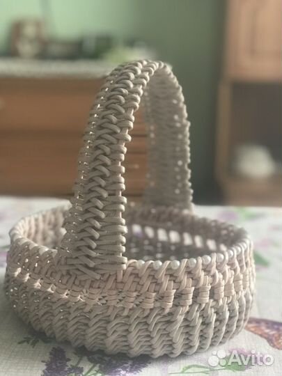 Корзины из бумажной лозы