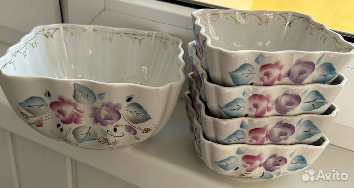 Салатницы фарфор СССР