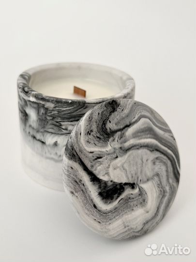 Ароматическая свеча ручной работы