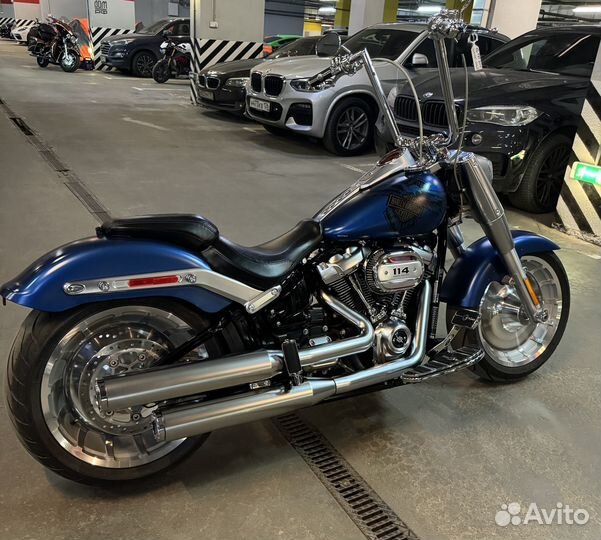 Fat Boy 114 (Blue Denim)