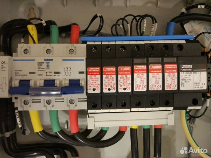 Устройство молниезащиты класса B+C узип, опн