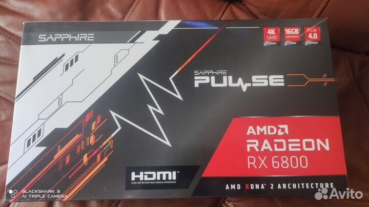 Видеокарта amd radeon rx 6800