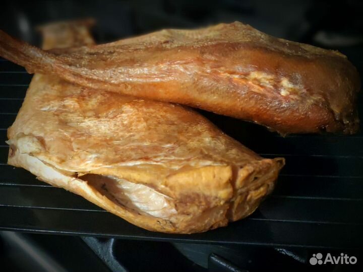 Морской окунь холодного копчения