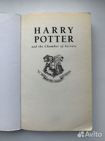 Harry Potter Гарри Поттер книга на английском