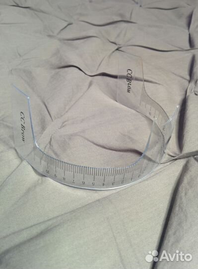 Линейка для отрисовки бровей (набор для бровиста)