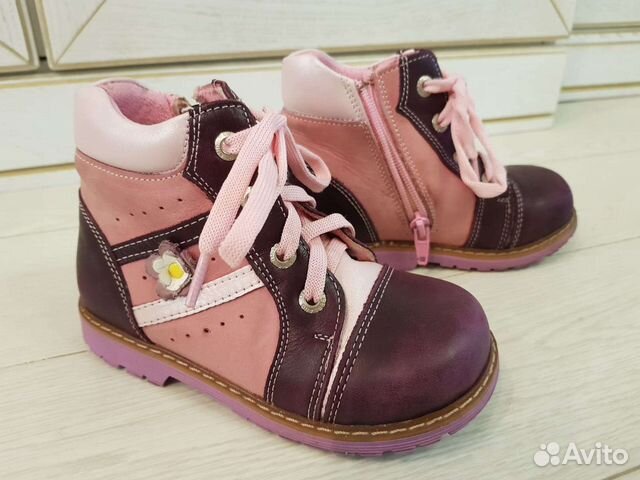 Ботинки для девочки Orthopedic panda р.25