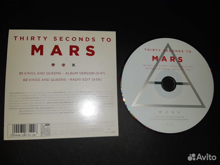 30 seconds to mars - Kings and queens (EU single)