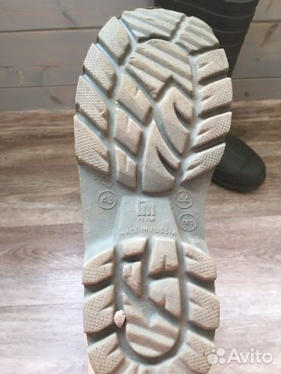 Сапоги резиновые (эва) мужские размер 43-44