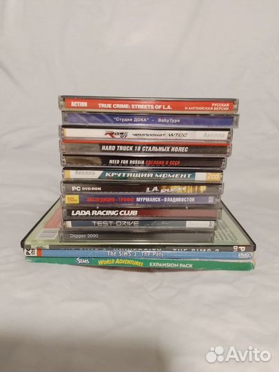 Компьютерные игры на дисках