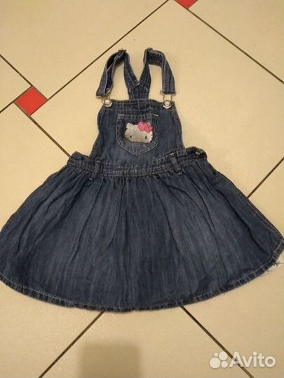 Джинсовая одежда для детей от 6 месяцев и старше