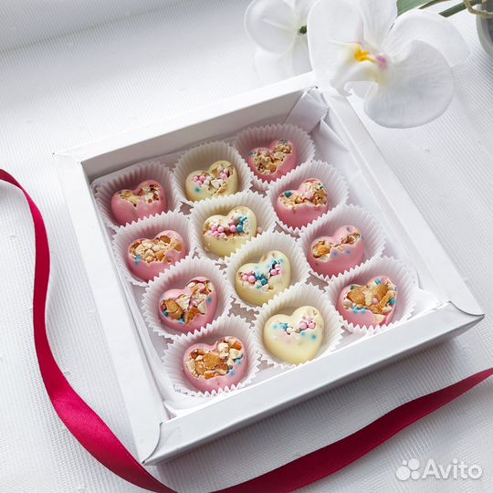 Шоколадные конфеты наборы ручной работы