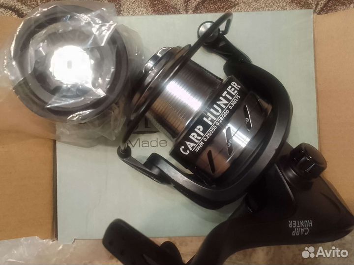 Катушка рыболовная 5000 новая карп
