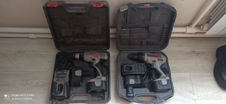 Шуруповерт интерскол бу