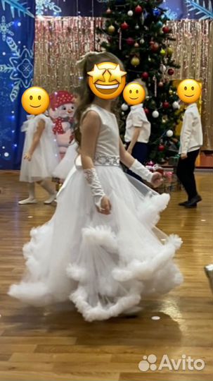 Платье пышное на выпускной в детский сад