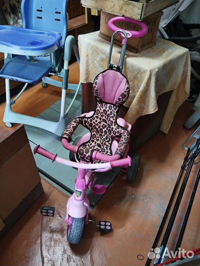 Коляска. Детский велосипед.Стульчик