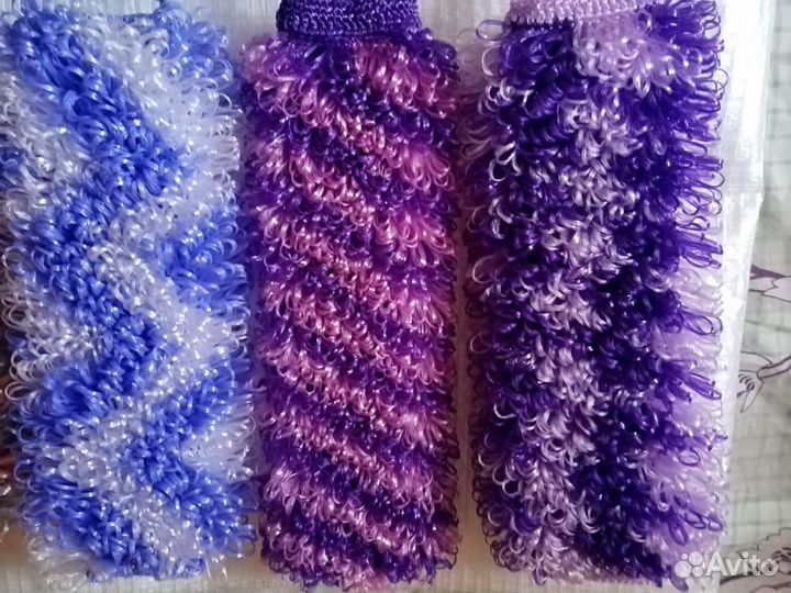 Мочалка для тела ручной работы