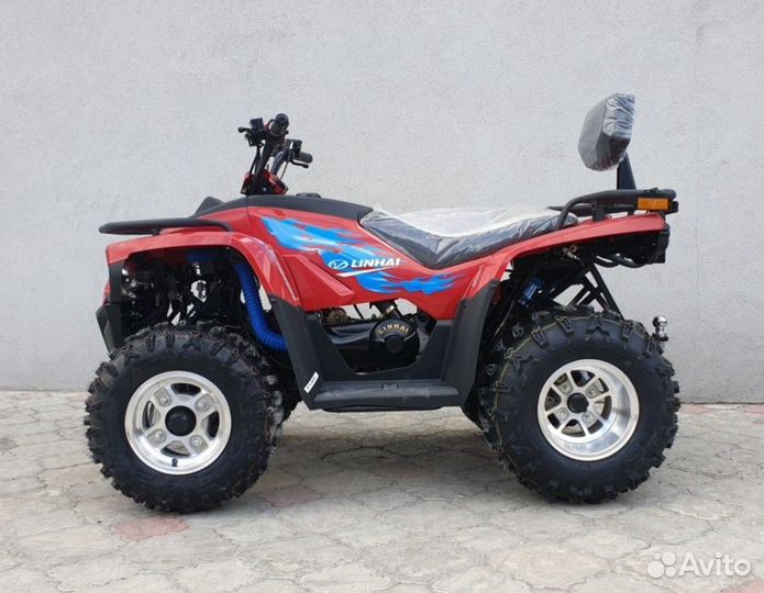 Квадроцикл Linhai Yamaha Z180 красный