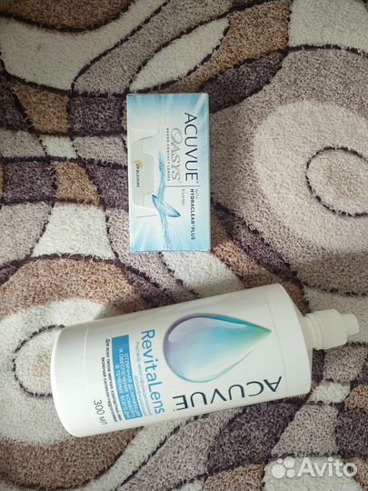 Линзы контактные+ раствор