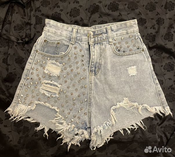 Шорты джинсовые 34(40)