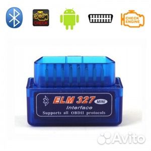 Автосканер ELM 327(поддержка всех OBD2 протоколов)
