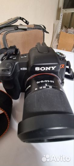 Зеркальный фотоаппарат sony