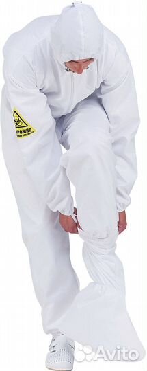 Бахилы многоразовые белые