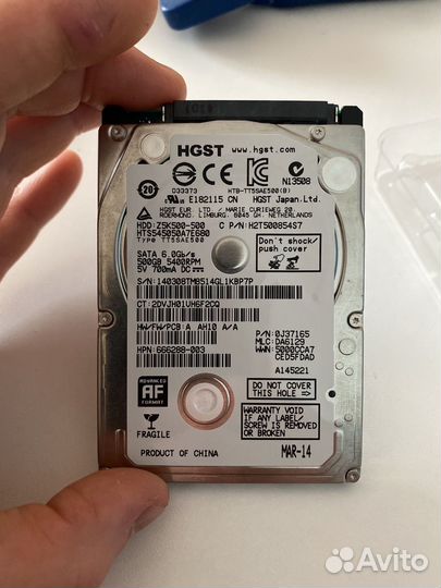 Жесткий диск ноутбука 500 гб