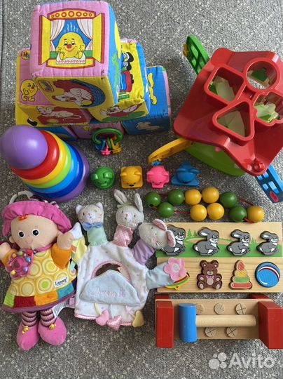 Развивающие игрушки пакетом (до 3-х лет)