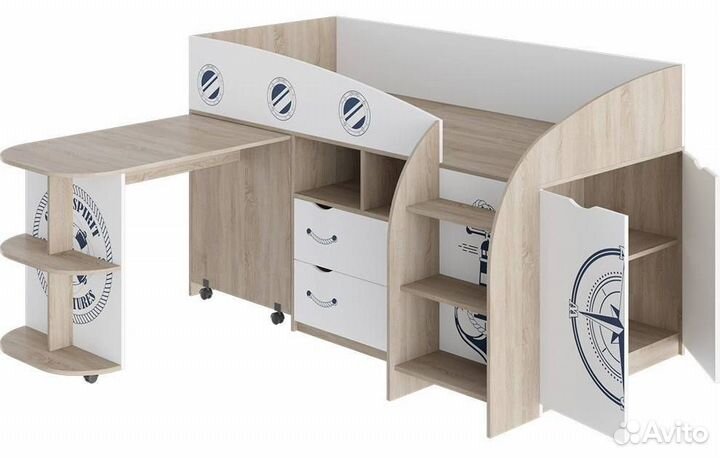 Детская кровать немо