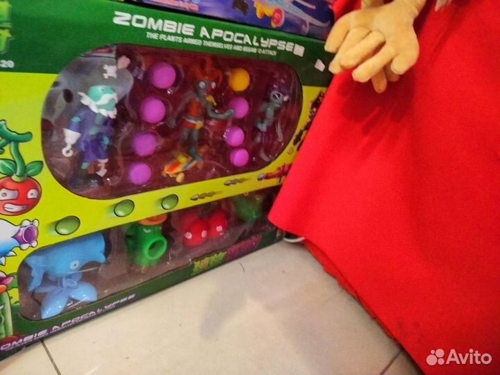 Зомби вс растения мега набор