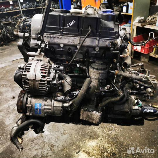 Двигатель Volkswagen Sharan 2 2007 BRT 2.0 дизель