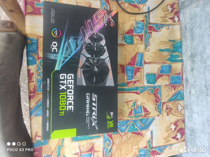 Asus strix gtx1080ti 11gb