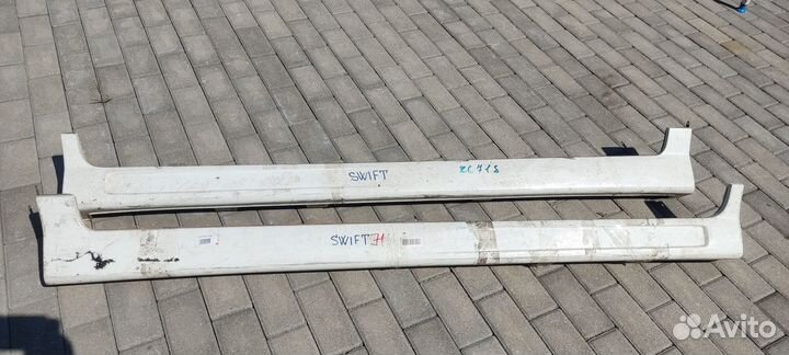 Пороги Suzuki Swift 2010-2013