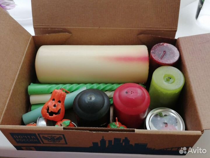 Каробка свечей