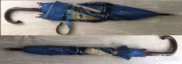 Зонт трость тор, Я люблю Санкт-Петербург, розовый