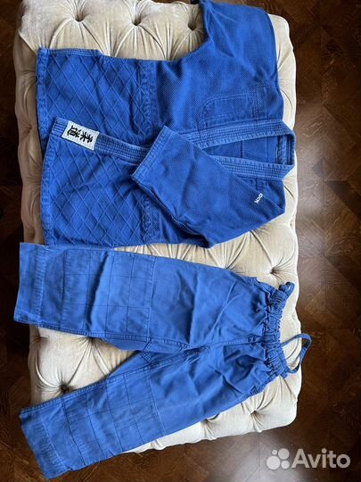 Кимоно для дзюдо синее