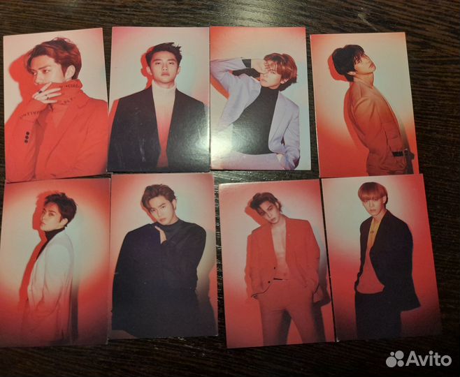 Карты kpop EXO