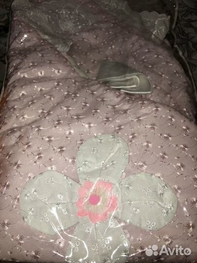 Одеяло конверт на выписку