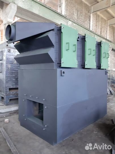 Нагреватель для зерносушилки на дровах, угле, лузг