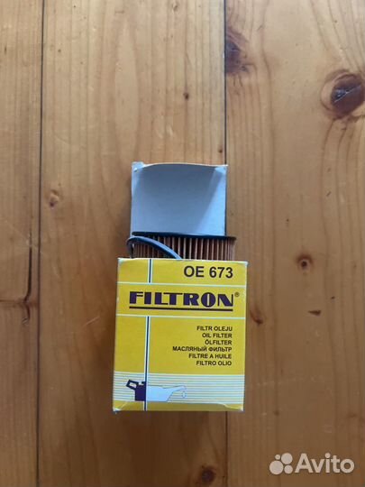 Фильтр масляный Filtron OE673 пежо 408