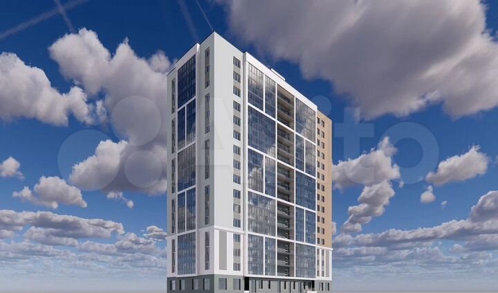 Квартира-студия, 23,4 м², 2/16 эт.