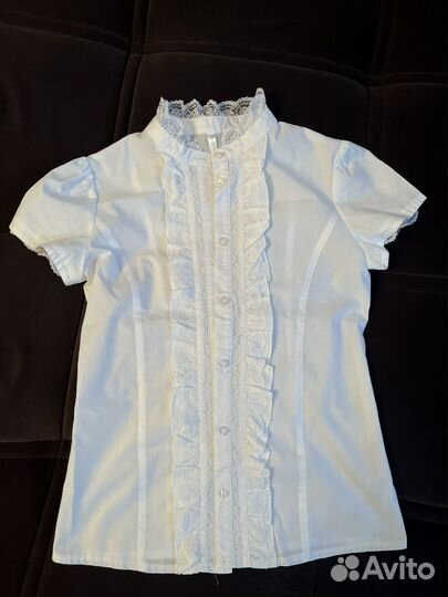 Школьные блузки на девочку (146)