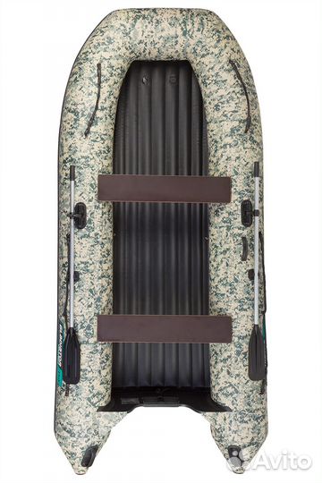 Лодка Gladiator E350S camo в кредит