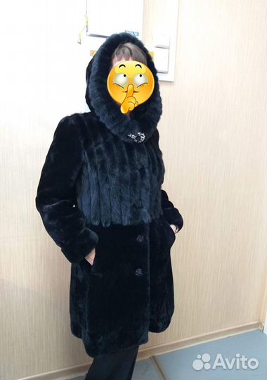 Продаю шубу мутон+норка