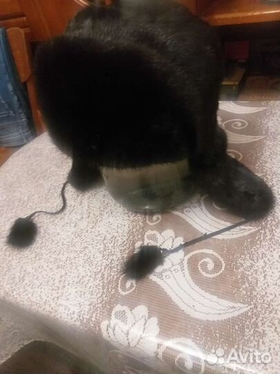 Шапка норковая женская