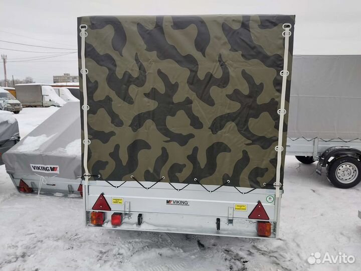 Новый прицеп двухосный