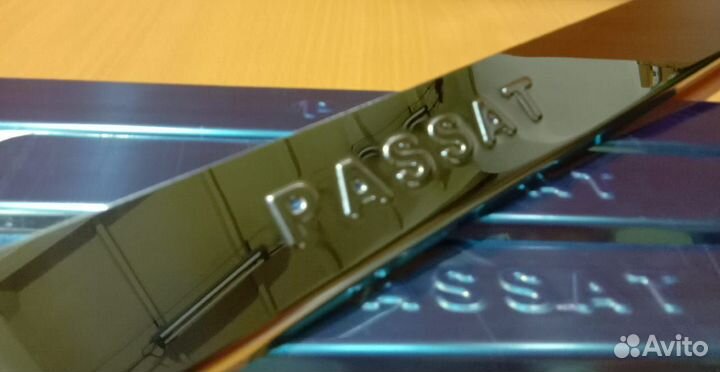 Накладки на пороги VW Passat B-8 (нержавейка)