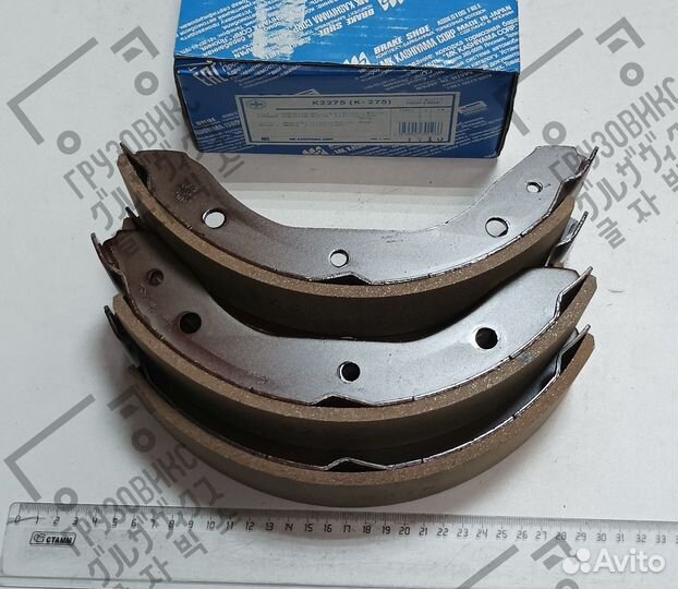 Тормозные колодки барабанные, kashiyama (Япония) K