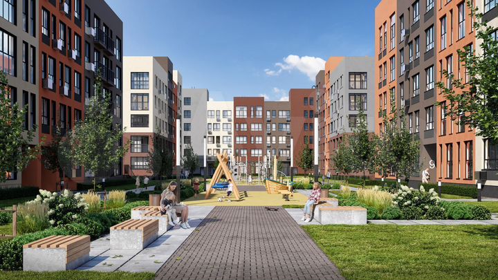 2-к. квартира, 54,6 м², 4/5 эт.