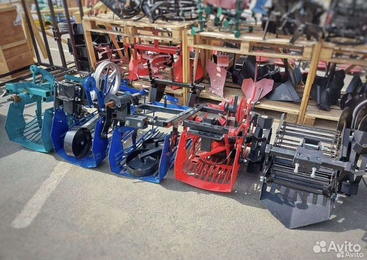 Картофелекопалка для мотоблока активная